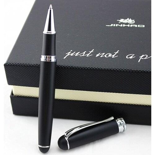 Jinhao 750 executive Rough Surface Black 10 colour Rollerball Pen High Quality luxury office school Stationery material supplies