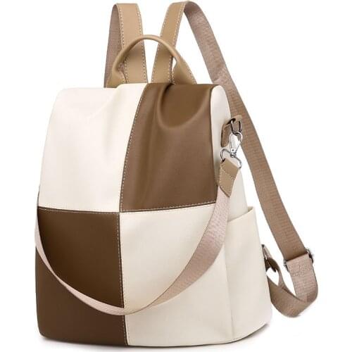 New PU Leather School Backpacks for Womens Bags Fashion Female Shoulder Backpack Large Capacity Teenage Girls Student Book Bags