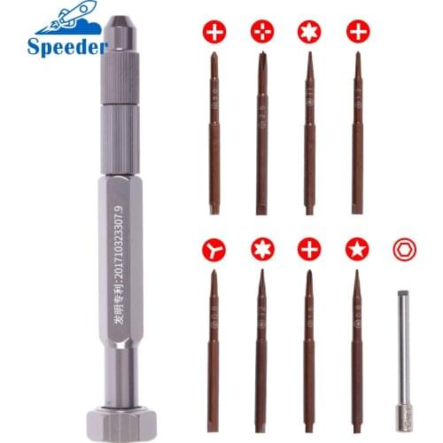M911 Multi-function Limited Torques Screwdriver With 9 Bits Repair Tools For Mobile Phone Laptop Tablet Watch Microscope Camera