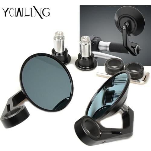 Motorcycle mirrors 13mm-18mm Handle Bar For DUCATI Monster Diesel 696 750 795 796 1100S 1100/S/EVO Scooter Rear View Mirror