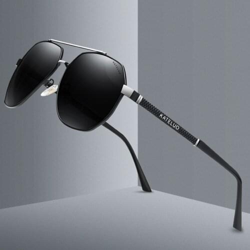 Mens Sunglasses Brand Designer Pilot Polarized Vintage Sunglasses Men Eyeglasses gafas oculos de sol masculino For Men 6603