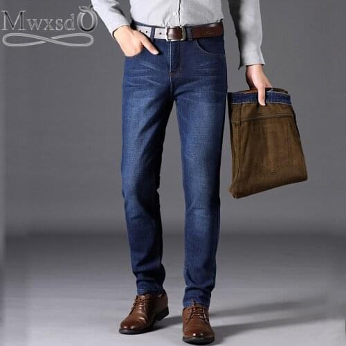 Мужские зимние джинсы Mwxsd China At AliExpress
