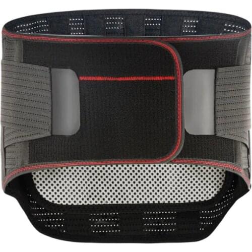 Adjustable Tourmaline Back Support Belt Brace Self-heating Magnetic Therapy Double Pull Waist Lumbar Support Belt Gym Accessorie