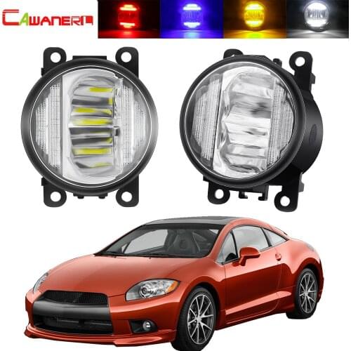 2in1 Fog Light + Daytime Running Lamp 30W 6000LM Car Front Bumper Fog Light DRL H11 12V For Mitsubishi Eclipse 2006-2012