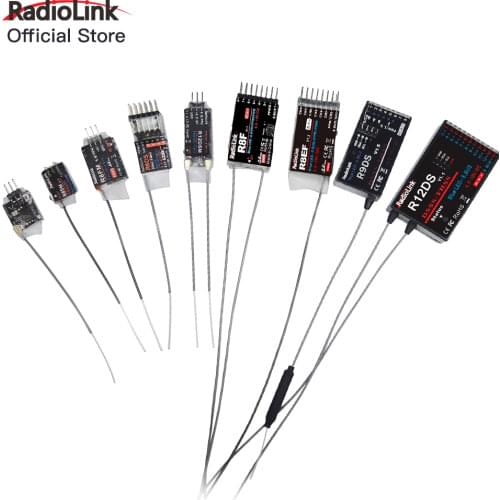Radiolink R12DSM R12DS R9DS R6DSM R6DS Rc Receiver 2.4GHZ 6/9/10/11/12CH Work with Transmitter AT9/AT9S/AT9S Pro/AT10/AT10 II