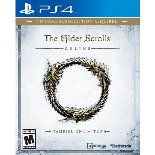 Elder Scrolls Online Tamriel Unlimited PS4 Original Playstation 4 Game 2021 New Stock Video Games