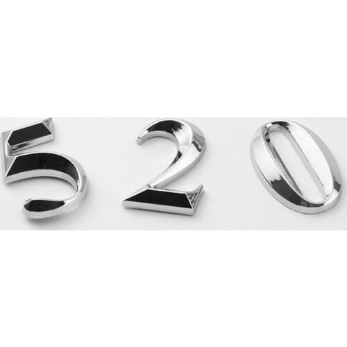 Plated House Door Plaque Address Number Digit Figure Plate Sign Hotel Home Decor