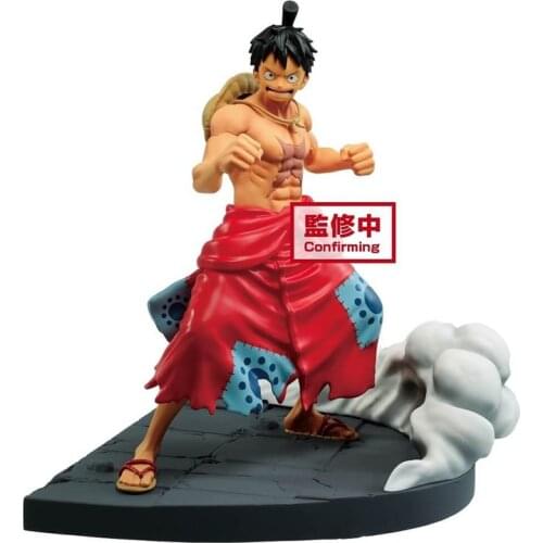 In Stock Original Banpresto One Piece Op Log File Selection Worst Vol.01 Luffy Toys Model Figurals Brinquedos Action Figure