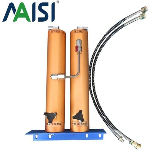Maisi 30Mpa Air Filter External Water-Oil Sparator Double Bucket Filtration for Scuba diving high-pressure air compressor air pu