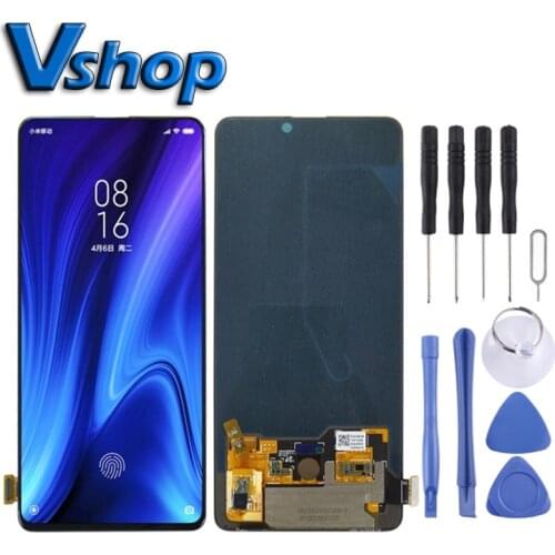 For Redmi K20 Pro Touch Screen LCD Display Digitizer Full Assembly for Xiaomi Redmi K20 Mi 9T Mobile phone Replacement Parts