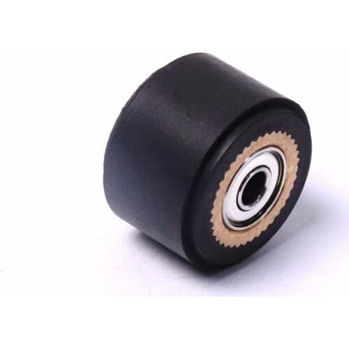1Pcs Black Pinch Roller for Roland Vinyl Cutting Cutter Plotter 4x11x16mm Press Paper Wheel