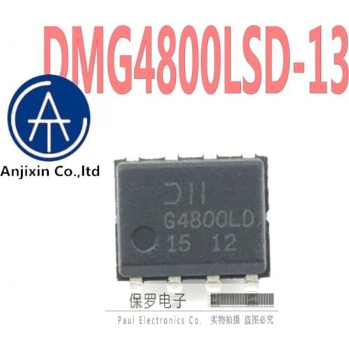 10pcs 100% orginal and newMOS FET DMG4800LSD-13 G4800LD SOP-8 real stock