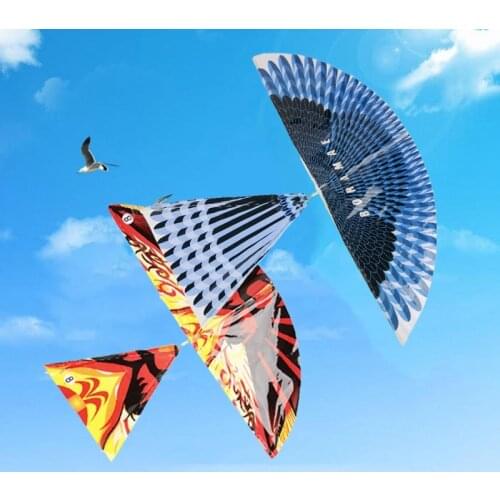 2pcs Colorful Rubber Band Powered Flying Bird Windmill Funny Classic Toy For Children