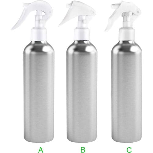 300x 30/50/100/120/150/250ml Aluminium Spray Refillable Bottle Empty Bottles Travel Pump Cosmetic Pack Empty Atomizer Packaging
