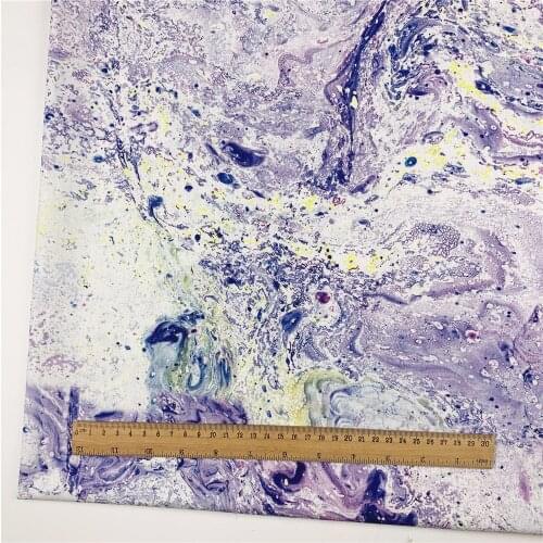 Purple magma blooming Cotton Fabric Sewing Quilting Patchwork Needlework Handmade DIY tablecloth Pillowca clothing Material