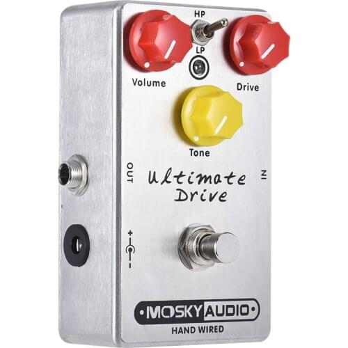 Mosky Ultimate Drive Guitar Effect Pedal Mini Overdrive Effect Pedal Guitar Parts & Accessories