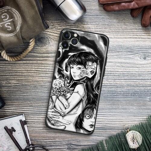 Tomie Kawakami Manga Anime Phone Case For IPhone 11 12 Mini Pro XS Max 6s X XR 6 7 8 Plus SE Soft TPU Glass Cover