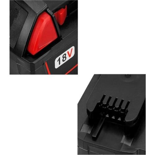 Newest 18V 6000mAh 6.0Ah Li-ion Rechargeable Battery for Milwaukee XC 48-11-1815 M18B2 M18B4 M18BX M18BX free shipping