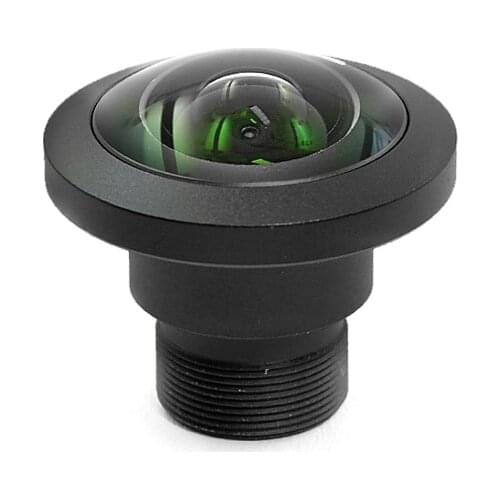 4k fisheye lens 1.13～1.85mm focal length optional M12 panoramic camera accessories CS wide-angle lens
