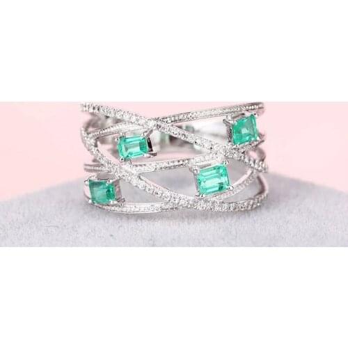 OEING Rings With Diamonds