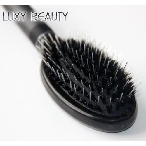 Hair Extension Loop Brush Hair Comb Black Color /Professional For Tangled Hair/ Wig Care Comb/ Hair Extension Care