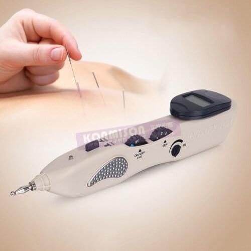 Handheld Acupoint Massage Pen TENS Point Detector With Digital Display Electro Acupuncture Point Muscle Stimulator Device