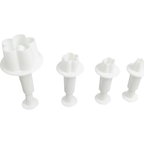 DIY Handmade Plastic Fondant Mold Exquisite Flower Chocolate Sugar Craft Paste Mold DIY Candle Resin Crafts Durable Gift