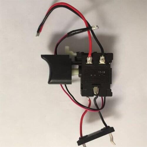 Replacement Hand Drill Electric Screwdriver Switch with Cable for Jlevel FA021A-51XX Repair Part