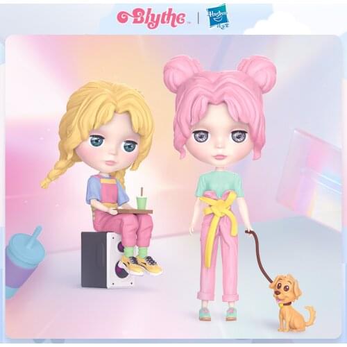 Mysterious Anime Blyth Figurine Blind Box Action Figure Toy Street Snap Series Surprise Bag Cute Girl Doll Model Gift Decoration