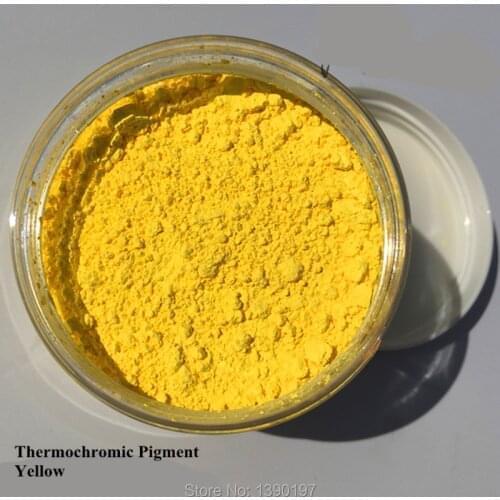 31°C 11 Colors thermochromic pigments powder temperature sensitive color changed paints for plastics, cosmetics,20grams
