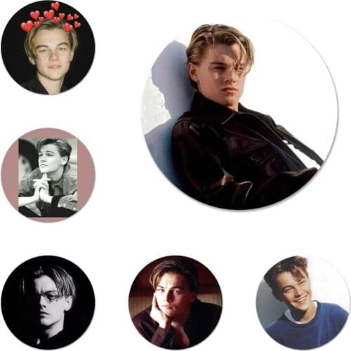 Leonardo DiCaprio Badge Brooch Pin Accessories For Clothes Backpack Decoration gift