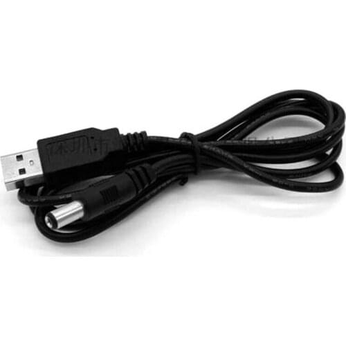 1Pc DC 5V 9V 12V Boost Voltage Cable USB Converter Adapter Power Bank Router Cord Approx. 1M