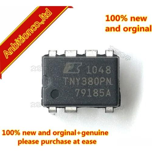 10pcs 100% new and orginal TNY380PN Energy-Efficient, Off-Line Switcher With Enhanced Peak Power Performance in stock