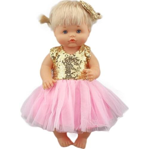 2020 New Arrival Dolls Dress For 42 cm Nenuco Doll 17 Inches Baby Doll Clothes