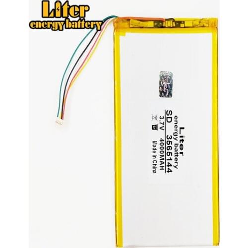 5-wire plug The new V801S tablet 3565144 3.7V 4000mah Polymer rechargeable batteries