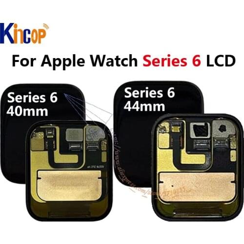 40mm/44m For Apple Watch 6 LCD Display Touch Screen Assembly For Apple Watch Series S6 LCD Series 6 Pantalla Replacement Parts