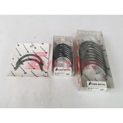 FOR Isuzu 4JG2 crankshaft connecting rod bearing + piston ring set