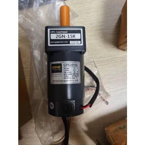 DC motor gpg 30w 12v 3200rpm