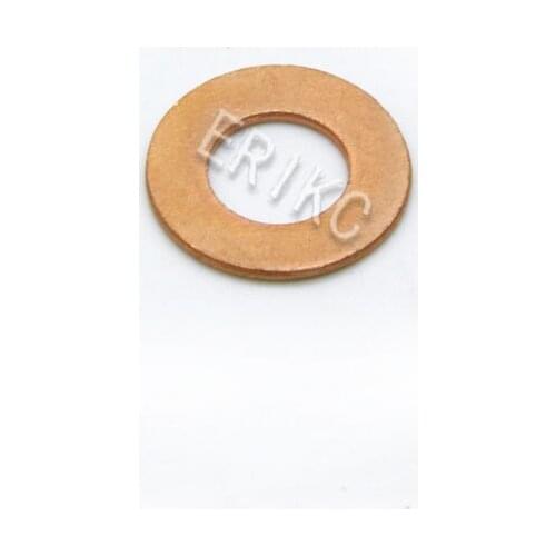 ERIKC Original Diesel Injector Shims E1022017 Auto injector Spare Parts Copper Washer Thinkness: 1mm, with Size 9mm