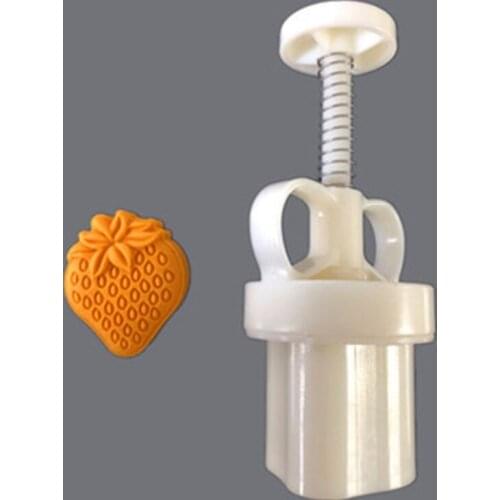 Mooncake Mold 50g Cake Cookie Mould Cutter Hand Pressure Chocolate Mooncake Mold DIY Baking Mould