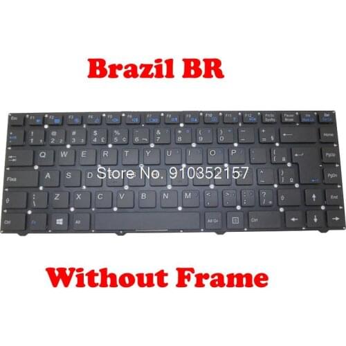 FR Keyboard For CLEVO W540EU MP-12B86AF-4306W MP-12B88PA-430 MP-12B86F0-4303W MP-12B86SU-430 MP-12B86E0-4301W MP-12B86E0-4306W