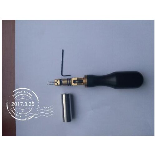 Piano piano tuning tool accessories needle Three stitches ebony handle Angle adjustable adjustable needle