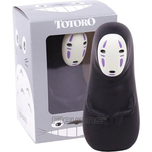Spirited Away No Face Man PVC Figure Animation Collectibles Kids Girls Birthday Gift 12cm