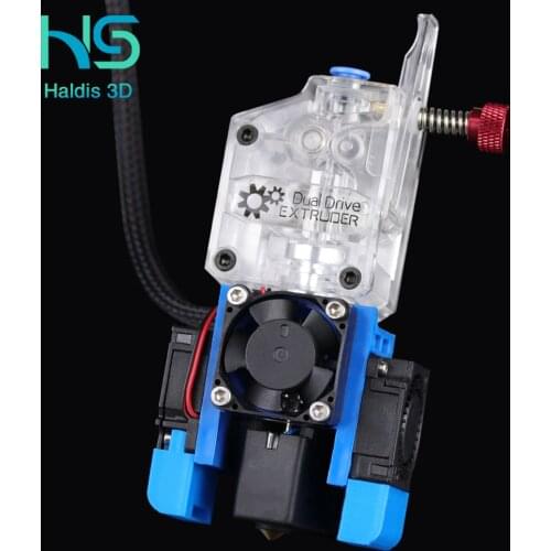 Haldis 3D Top quality All metal V6 J-Head Hotend Bowden Extruder Kit E3d V6 Volcano cooling fan block 3D printer parts