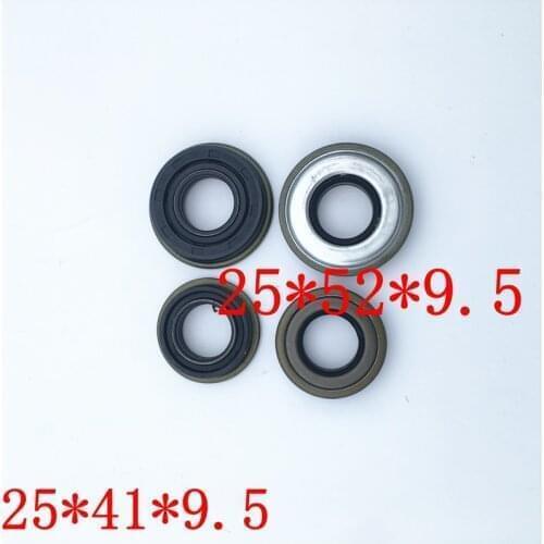 Model 500 900 Iron Shell Oil Seal for Gasoline Microtiller Accessories 3 pcs 25X41X9.5/13, 3 pcs 25X52X9.5/13