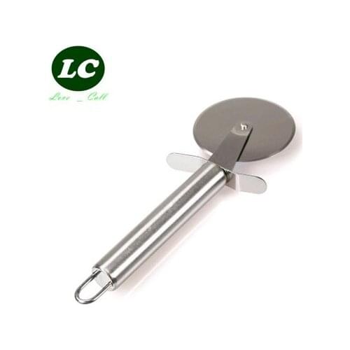 Free shipping pizza knife Stainless steel / / pizza knife Lace knife Pizza/sent round knife hob pizza