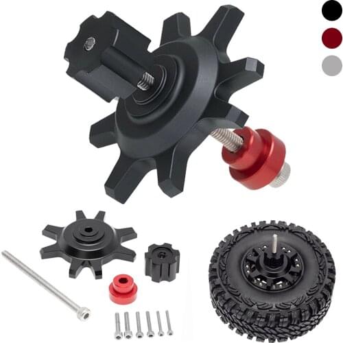 Upgrade 1.9 In 2.2 In Climbing Wheel Hub Tyre Changer for 1/10 RC Car Accessories Remote Control Car Parts