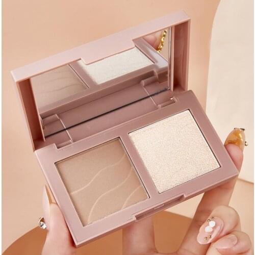 Trimming Plate Three-dimensional Natural Makeup Repair Highlight Palette Contouring Palatte Cosmetic Makeup QBMY
