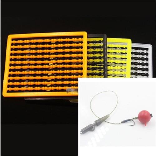 5Set=500PCS Micro Bait Stopper Boillies Carp Fishing Accessories Bait Stop Bead Carp Bait Holder for Hair Rig Tackle Accessories