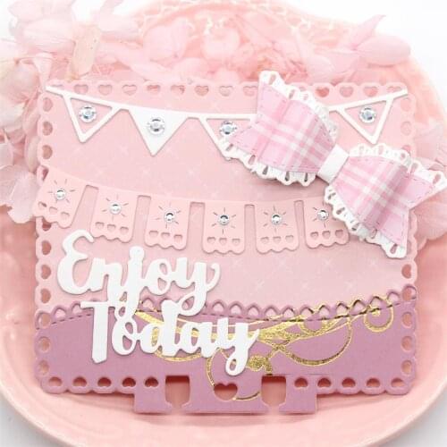 Memory Dex Border Frame Metal Cutting Dies Stencils for DIY Scrapbooking/photo album Decorative Embossing DIY Paper Cards